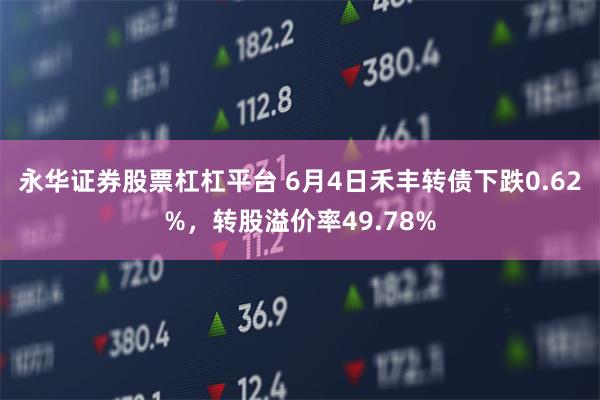 永华证券股票杠杠平台 6月4日禾丰转债下跌0.62%，转股溢