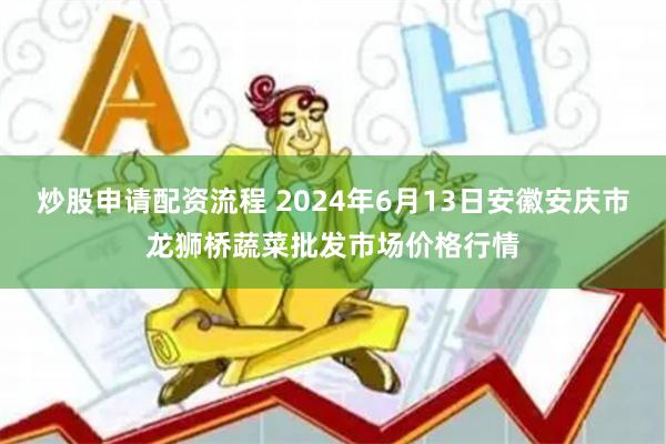 炒股申请配资流程 2024年6月13日安徽安庆市龙狮桥蔬菜批发市场价格行情