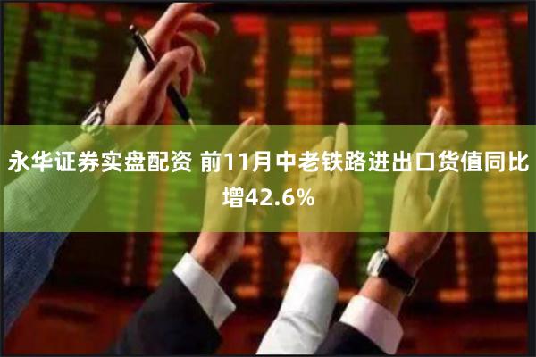 永华证券实盘配资 前11月中老铁路进出口货值同比增42.6%